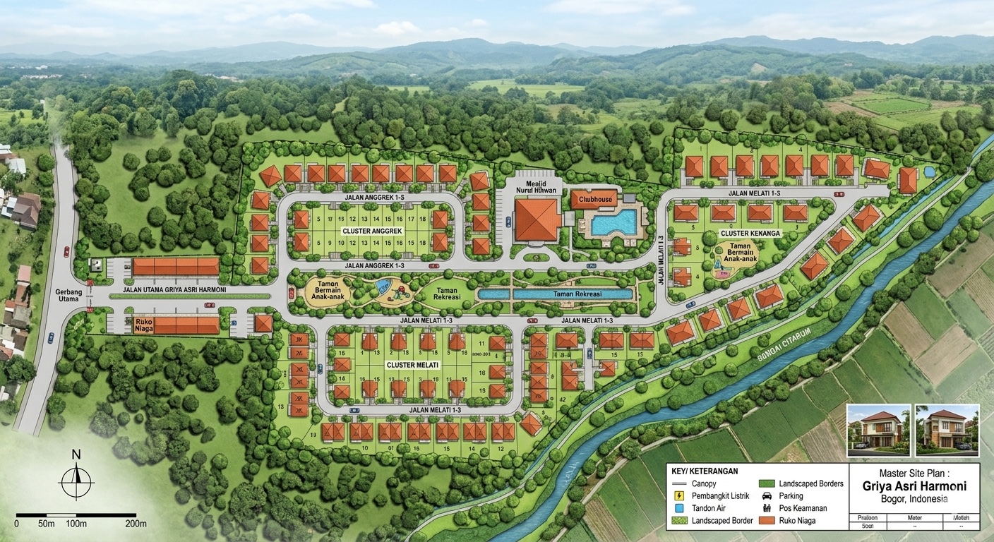 Siteplan Tipe Celius